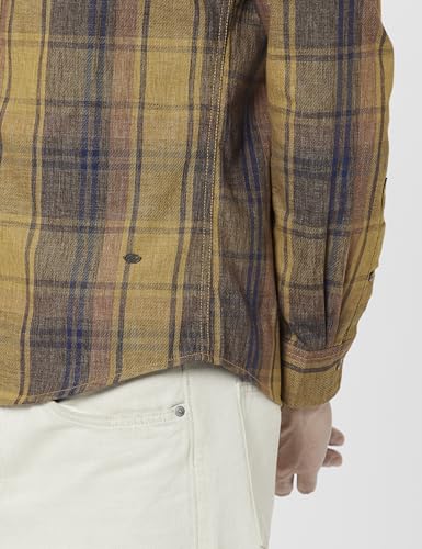 Image of Pepe Jeans Men's Regular Fit Full Sleeve Checkered Cotton Casual Shirt | Check Shirt for Man | Smart & Stylish | Multiple Styles | Mens Casual Shirts