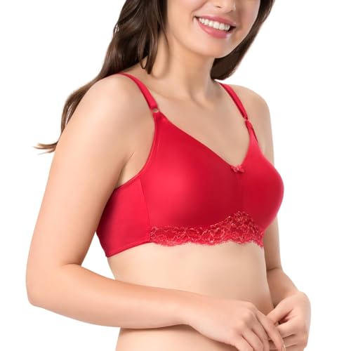 Image of Amante Every de Black Solid Non-Wired Non Padded Everyday Bra