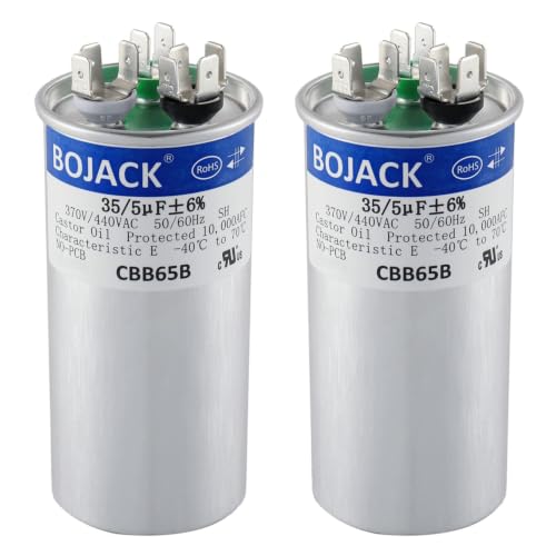 BOJACK 2 Pcs 35+5uF Capacitor