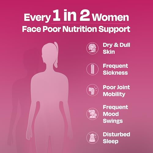 Image of Nutrabay Pro Active Multivitamin for Women - Effective Doses of Iron, Vitamin A, B5, B6, C, D, E & K and Minerals - Immunity, Hair, Skin & Bone Support - 30 Tablets | 100% RDA Dosage | Purity Tested