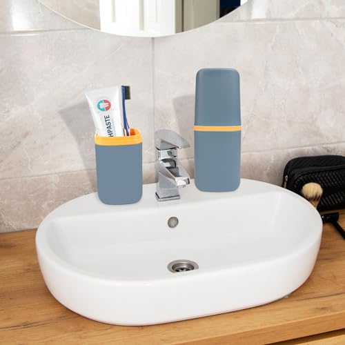 Travel Toothbrush Cup Case Portable PP Seal Tooth Brush Holders Cover White - Bild 23 von 29