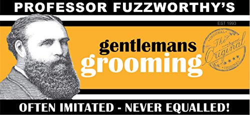 Professor Fuzzworthy's Beard Balm Gloss Leave In Conditioner All Natural Organic Beard Care With Leatherwood Honey & Essential Plant Oils | Handmade In Tasmania Australia- 40G #TOP2