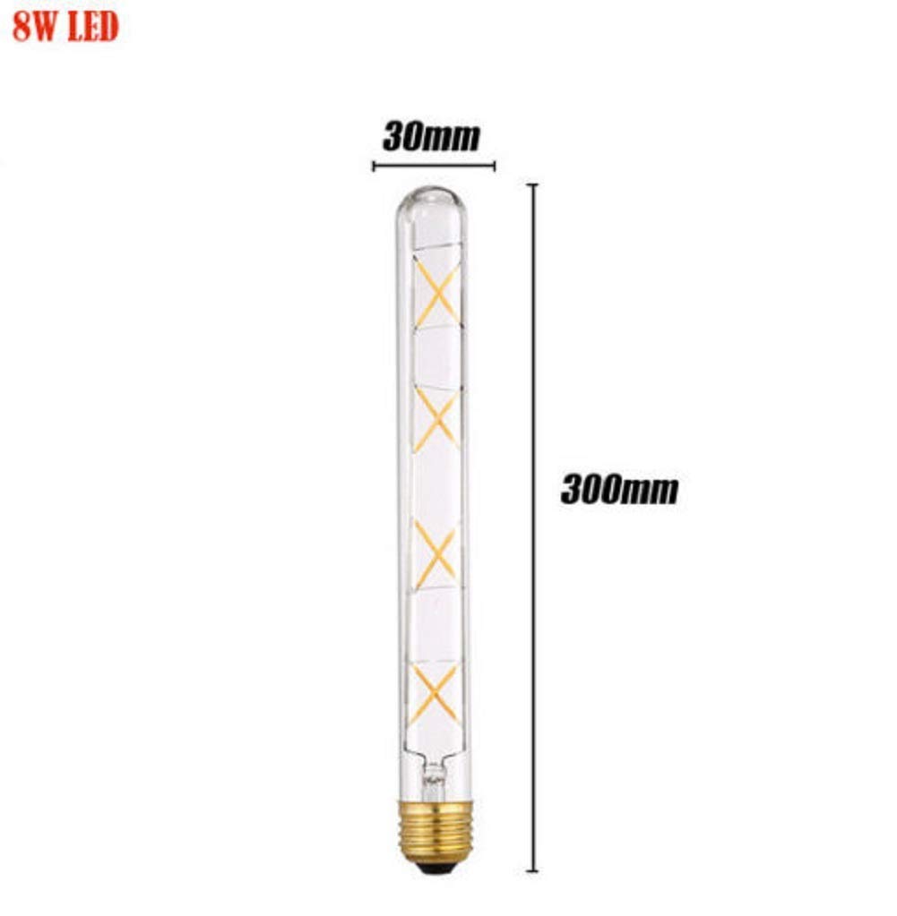 8W LED Wandlampe Edison Vintage Retro Metall Warmweiß