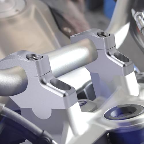Déplacement guidon moto XVS650 réhausseur ergonomique alu - 6