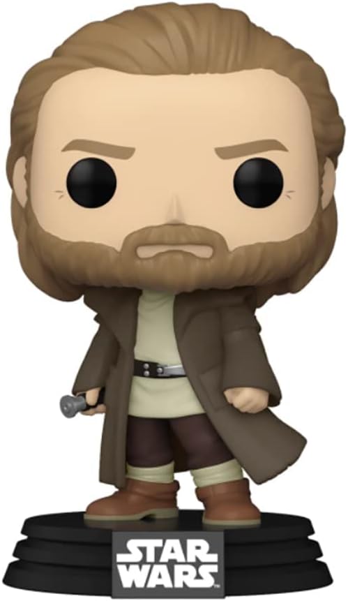 Funko POP! Vinyl: Star Wars Obi-Wan Kenobi, Collectable Vinyl Figure, Gift Idea, Official Merchandise, Toys for Kids & Adults