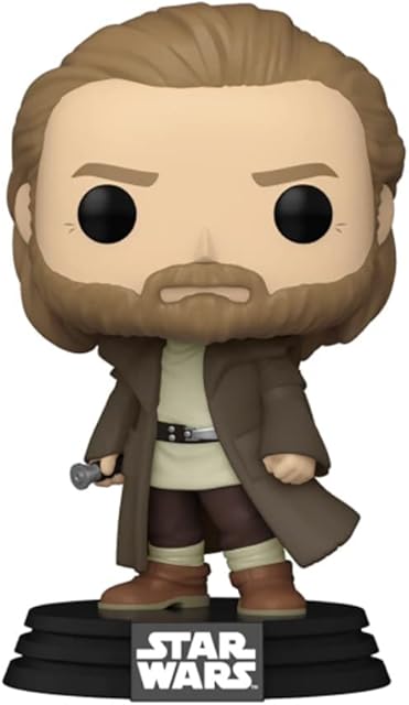 Funko POP Vinyl: Star Wars Obi-Wan - Obi-Wan Kenobi, Multicolor, One Size (64558)