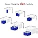 OKBHTS 6 Pcs White Acrylic Boxes for Display as Buffet Risers and Stands, Food Risers for Party, Table, Stands, including 8