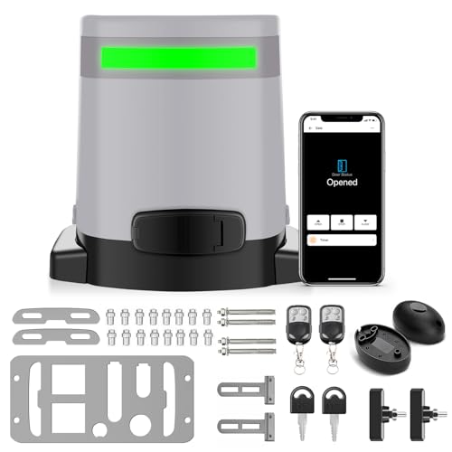 Blütezeit 1400lb Sliding Gate Opener WiFi Control