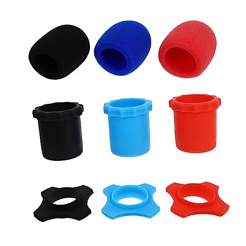 HEMOTON microphone mousse atténuateur de bruits et vent avec ce lot de 36 accessoires