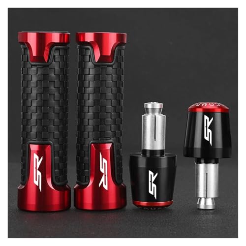 Poignées de Guidon pour Moto 250SR Accessoires Embouts Bouchons de Protection