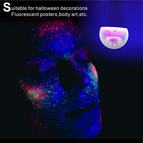 Aimeoko Led Black Light Bulb 9W(75Watt Equivalent) Uv Blacklight Bulb E26 Base Replacement Bulbs,Uva Level 390-400Nm,Glow In The Blacklights Party,Fluorescent Poster,Body Paint-2 Pack #TOP1