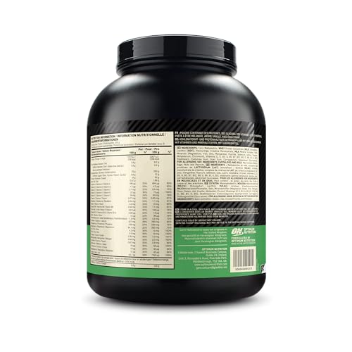 Optimum Nutrition Serious Mass Gainer en Poudre, Goût Vanille, 2.73kg, 8 Doses – Image 4