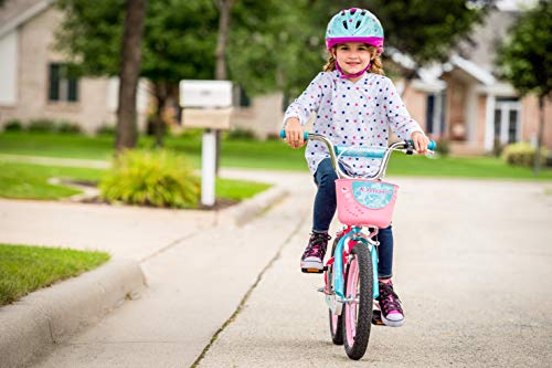 Schwinn Koen & Elm Toddler And Kids Bike, For Girls And Boys, 16-Inch Wheels, Bmx Style, With Saddle Handle, Training Wheels Included, Chain Guard, And Front Basket, Pink #TOP7