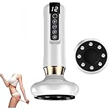 Glowfit Cellulite Massager, Cellulite Massager Electric Grass Remover, 2025 Actualiza la herramienta de celulitis Elouris con 12 modos de succión (White)