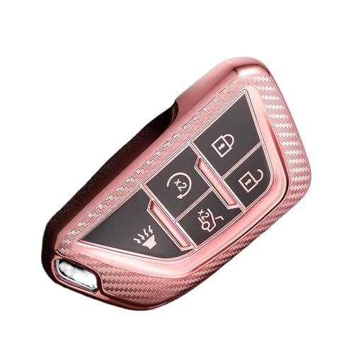 Coque de clé TPU antichoc pour télécommande Cadillac CT4-V et CT5
