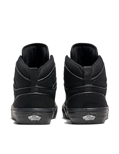 Vans Men's Atwood Hi Shoe | High Top Fashion Sneakers for Work, Walking & Casual Wear, (Canvas) Black/Black, 7