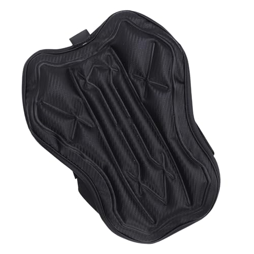 Coussin de siège de moto universel en PU noir pour l'absorption des chocs