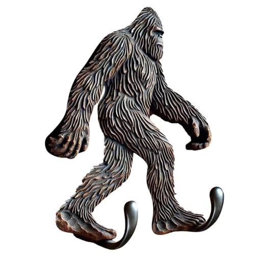 Gungtj Hooks, Resin Gabinete Shape Clothes Hanger, Animal Wall Hat Rack, Vintage Home Decoration, Stylish for Towel, Bag, Vestido, and Unique Walls Accent