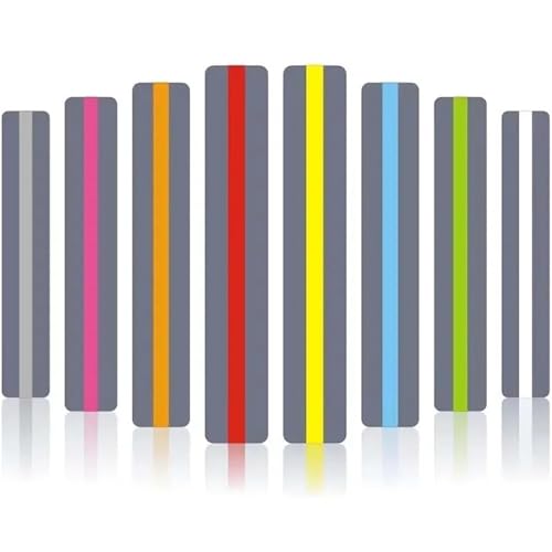 Bandes de lecture guidées contre le saut de lignes, marque-pages pour étude enfants