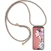 Produktbild ZhinkArts Handykette kompatibel mit Huawei P20 Lite - Smartphone Necklace Hülle mit Band - Schnur mit Case zum umhängen in Rainbow