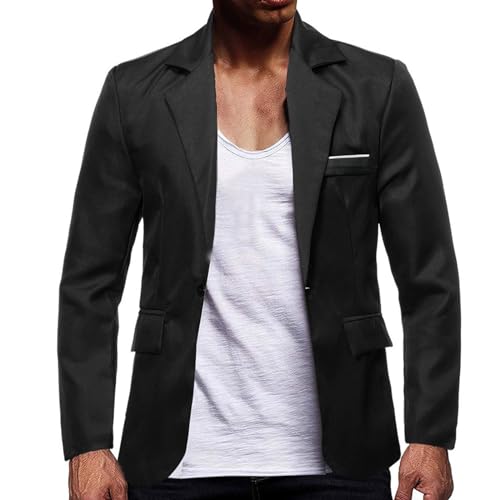 Costume de luxe pour homme coupe ajustée et élégante noir XXL