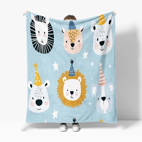 Plaid canape polaire chien couverture microfibre chaude 150x200 - 4