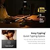cimetech EasyTyping KF10 Wireless Keyboard and Mouse Combo, [Silent Scissor Switch Keys][Labor-Saving Keys]Ultra Slim Wireless Computer Keyboard and Mouse, Easy Setup for PC/Laptop/Mac/Windows - Grey