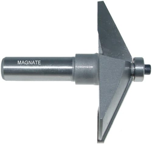 Magnate 3894 Raised Panel Router Bit, Horizontal - 25 degree Face Cut Profile; 1-7/32" Reveal