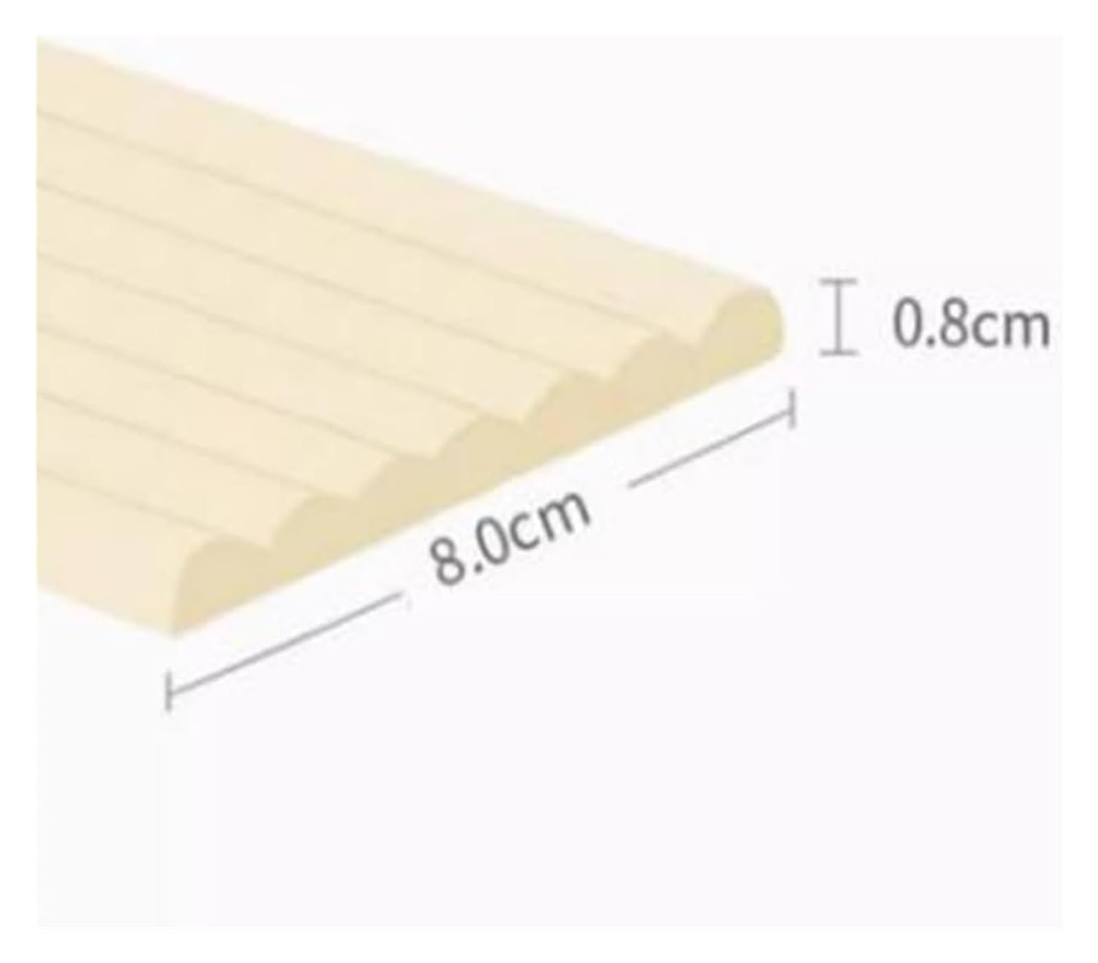 Tira Protectora para Bordes, Tira Protectora de Esquinas Espuma autoadhesiva, Multicolor, 2-20m(BLU,10m/32.8ft)