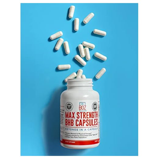 Dr. Boz Max Strength Ketones-in-A-Capsule [Keto BHB Capsule] Keto Supplement -Best BHB Pill for Keto Diet - Weight Loss Supplement – [BHB capsules-84 Count]