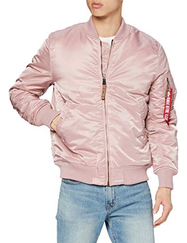 Preisvergleich Produktbild ALPHA INDUSTRIES Herren MA-1 VF 59 Long, rose mÃtallique, L