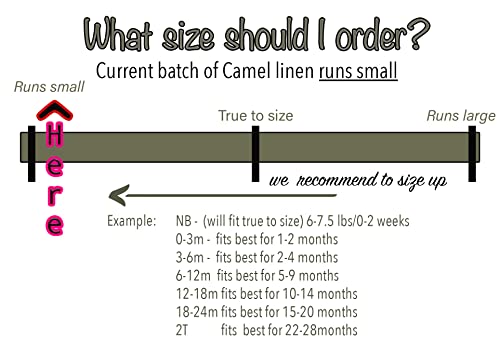 Baby Bunny Hat Bonnet Country Vintage Cotton Linen W/Velvet Rabbit Ears Easter Bonnet Hat (As1, Age, 6_Months, 12_Months, Camel Linen Velvet Bunny) #TOP1