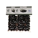 TrofoPlan Olive Nere Throumpa dalla Grecia 2 x 200 g – Olive di Thassos maturate sull'albero – Olive mediterranee essiccate – Senza sale aggiunto – Vegane – Senza additivi