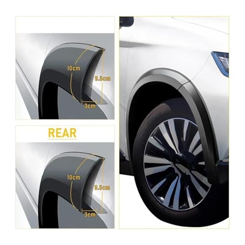 Guardabarros protector de coche para arcos de rueda Montero 5