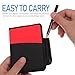 Toyvian Referee Cards Set with Holder Scorebook and Pencil Red and Yellow Soccer Referee Cards for Football Volleyball Officials Durable and Lightweight 4 Pieces Kit