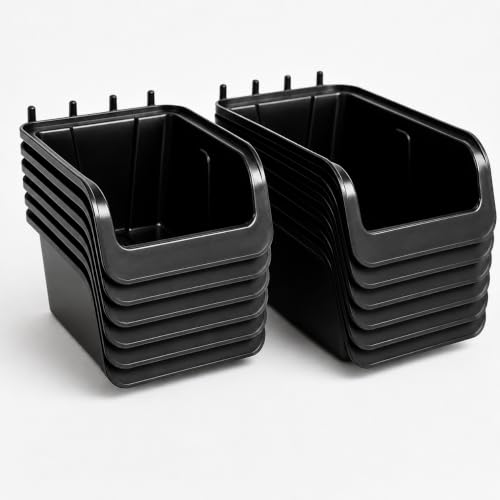 WallPeg Pegboard Bins – 6 7″ & 6 5″ Organizing Bins USA