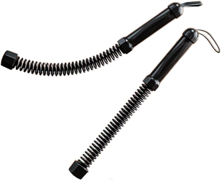 Ropeless Battle Rope Set for Home Gym, 2 Pack Weighted Training Ropes with Non-Slip Handles, HIIT Weighted Training Rope, Multifunctional Home Travel Fitness Equipment