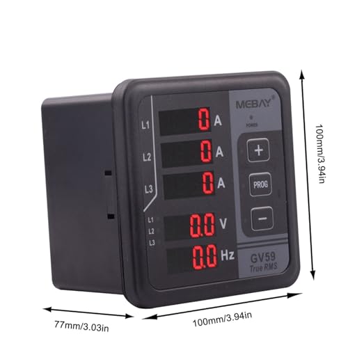 Compteur numérique multifonction moteur GV58VS générateur électrique DC8-36V