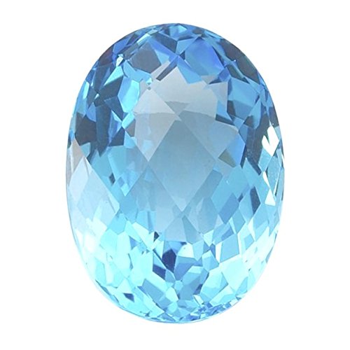 Topaze bleue naturelle certifiée 5.25 Ratti le cadeau précieux idéal