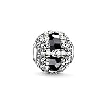Thomas Sabo Unisex Bead Totenkopf Karma Beads 925 Sterling Silber K0241-698-11