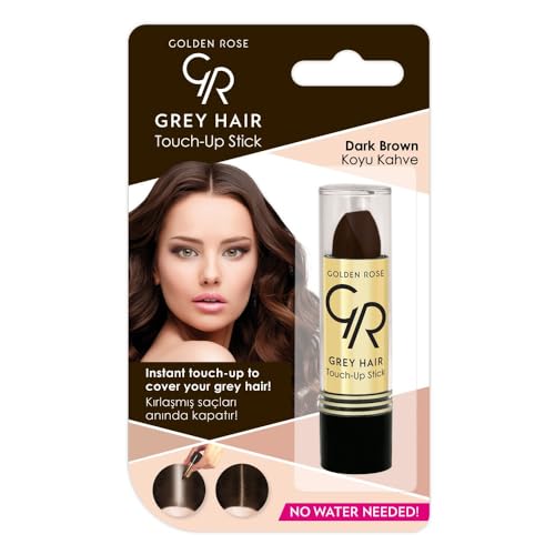 Golden Rose Gray Hair Touch-up stick (02 Dark Brown) by Golden Rose