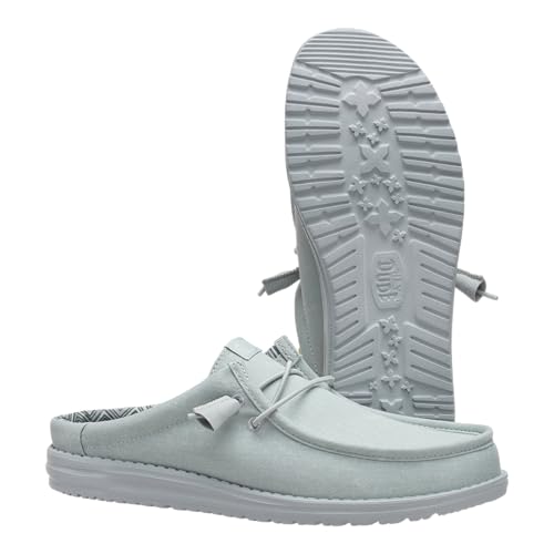 Image of HEYDUDE Men's Wally Slip Stretch Canvas | Men's Shoes | Men Slip-on Loafers | Comfortable & Light-Weight