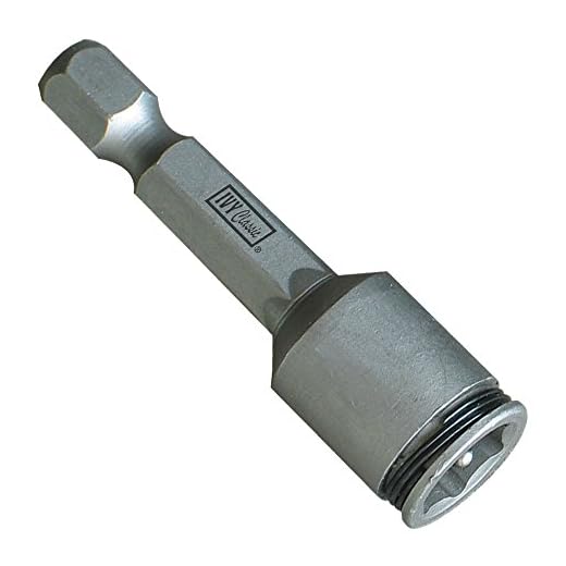 IVY Classic 44694 1/4 x 1-3/4" Non-Magnetic Spring Nut Setter, Impact Plus, 1/Card
