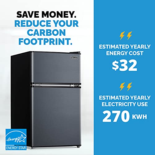 image for Newair 3.1 Cu. Ft. Compact Mini Fridge with Freezer, Energy Star Certi