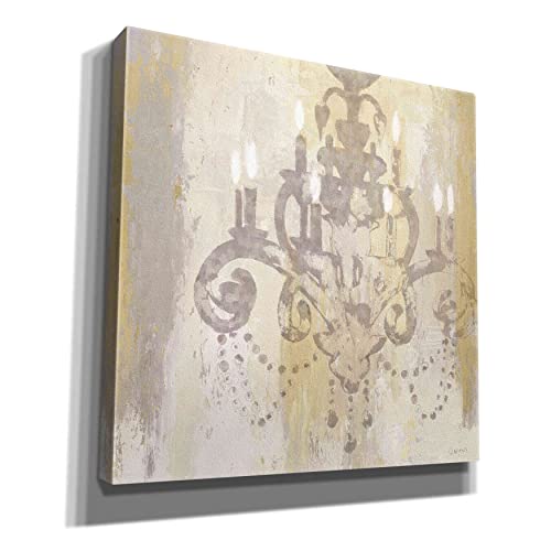 Epic Graffiti 'Candelabra Gold II' by James Wiens, Canvas Wall Art, 18