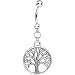 Tree of Life Belly Ring
