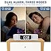 Alarm Clock with Wireless Charging 15W, Alarm Clocks Bedside, Bedside Clock with Wireless Charger, Bluetooth Speaker, Dual Alarm, Night Light, Brightness, Digital Alarm Clock for Bedside Room-White Alarm Clock with Wireless Charging 15W, Alarm Clocks Bedside, Bedside Clock with Wireless Charger, Bluetooth Speaker, Dual Alarm, Night Light, Brightness, Digital Alarm Clock for Bedside Room-White