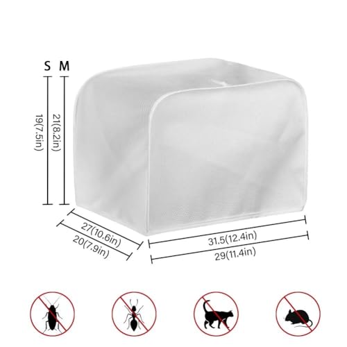 Image of American Flag Flame Eagle Toaster Dust Cover Compatible with 4 Slice Toaste Dust Protection Cover with Top Hook July 4th Independence Day Decor