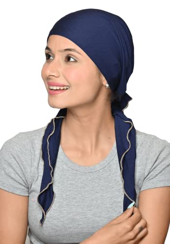 Image of The Headscarves Women Bamboo Pre Tie Scarf (HS107 Multicolor)