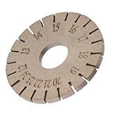 INOOMP Klaviersaitenmessgerät Präzises Saitenmesser aus Robustem Metall Kompakt und Tragbar für Klavierstimmer und Klavierreparatur Zubehör